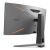 BenQ EX3410R 34-inch curved gaming monitor rear angled view
