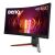 Monitor BenQ 34", EX3410R (zakrivený, VA, 21:9, 3440x1440, 1ms, 300cd/m2, 2xHDMI, 3xUSB-A, DP, HDR10, 144Hz) 134679359