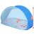 A kék pop-up strand sátor méretei, Trizand márka