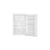 Gaba GH-109WE Eintüriger Kühlschrank, 109L, M: 85, Reversible Türen, Energieklasse E, Weiß 95861047