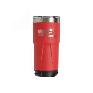 Milwaukee PACKOUT 590 ml чаша, червена чаша от неръждаема стомана - Термос и държач за напитки
