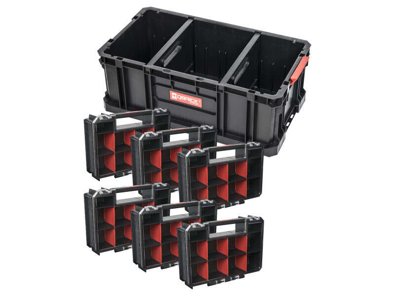 QBRICK - Szerszámosláda FLEX 200 - 26L - Multi Organiserrel