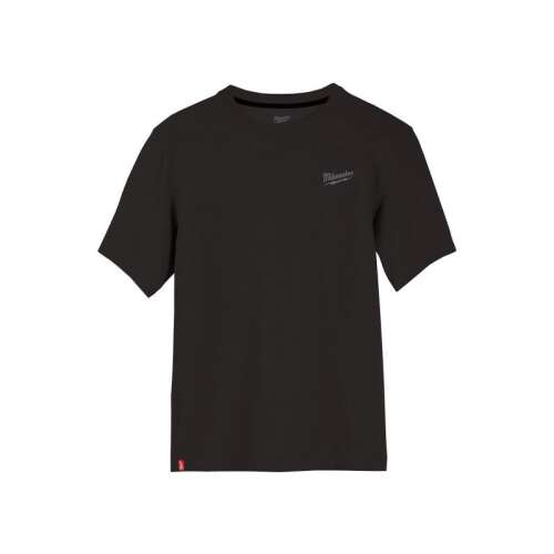 MILWAUKEE Hybridné tričko s krátkym rukávom čierne HTSSBL L