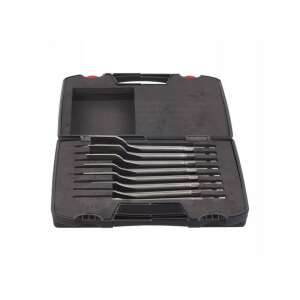 Set 8 burghie lemn plate D-12/16/18/20/22/25/28/ 32 mm L-152 mm cutie plastic MILWAUKEE 90728574 - Accesorii pentru unelte
