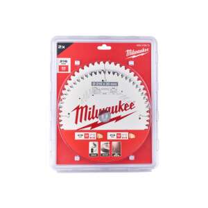 Set discuri din lemn 216 x 30 mm 2 buc 24 + 48 dinți TWIN PACK pentru ferăstraie circulare manuale MILWAUKEE 72.1514 90728952 - Instrument