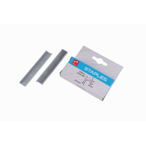 Tűzőkapocs 4 mm, 1000 db, 23/8-as típus, tűzőgéphez - Tűzőkapocs