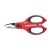 MILWAUKEE Electrician's shears with blanching and crimping function 90731489