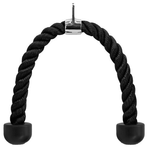 Springos Black Triceps Rope attachment for cable machine