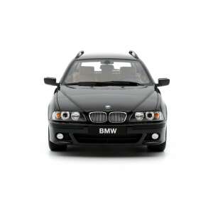 BMW E39 540 Touring M-Pack fekete 2001 modell autó 1:18 90739262 