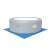 Bestway Flowclear medence alatti védő szőnyeg, kék, 9 darab, 2,25m2