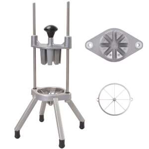 vidaXL Ezüst Gyümölcsvágó cserélhető pengékkel - Szeletelő gép