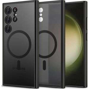 Черен калъф Tech-Protect Magmat MagSafe за Samsung Galaxy S24 Ultra - Tech-Protect