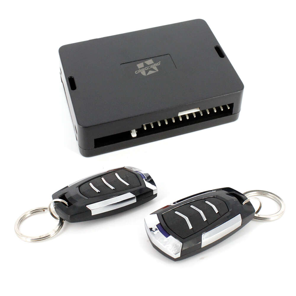 CARGUARD autós TÁVIRÁNYÍTÓS központizár vezérlő szett, 4 Gombos távirányítóval, csomagtér nyitó funkcióval LÁMPA bekapcsolással, motor beindítással, 2db irányítóval komplett vezérlő 55073-16 UGRÓKÓDOS