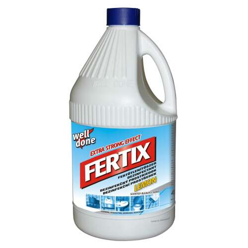 Well Done Fertix Dezynfekujący Środek Dezynfekujący o Zapachu Cytrynowym, 4L