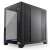 NJOY AURA ATX mid-tower computer case with tempered glass side panel and ARGB fans, front view