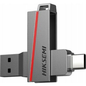 Nahaufnahme des Hiksemi Dual Slim 256GB USB 3.2 Type-C Pendrive - Pendrive