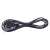Emos 3 meter black extension cord with plug