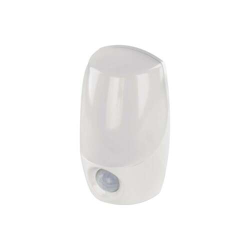 Emos LED night light with motion sensor, white, plug-in, warm white light