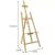 Dimensions of foldable wooden artist easel