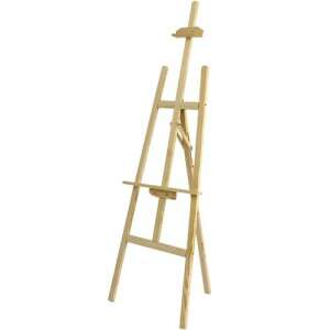 Wooden easel with adjustable height and angle, foldable and portable, 170 cm - Art & Craft