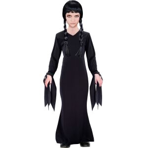 Kostium Milan Dark Girl dla dzieci - inspirowany Wednesday Addams - Widmann Kostium dla dzieci