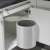 Hailo Compact-Box M-es size white cabinet trash can 15 L installed in a kitchen cabinet