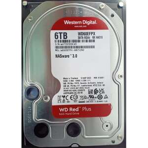 Western Digital WD Red Plus 6TB 3,5 inci SATA III 5400 RPM hard disk NAS - Hard disk-uri interne