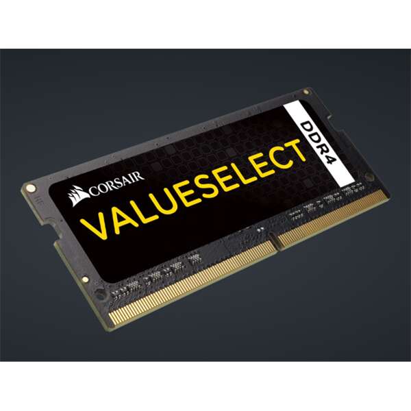 Corsair nb memória valueselect ddr4 8gb 2133mhz c15, fekete CMSO8...