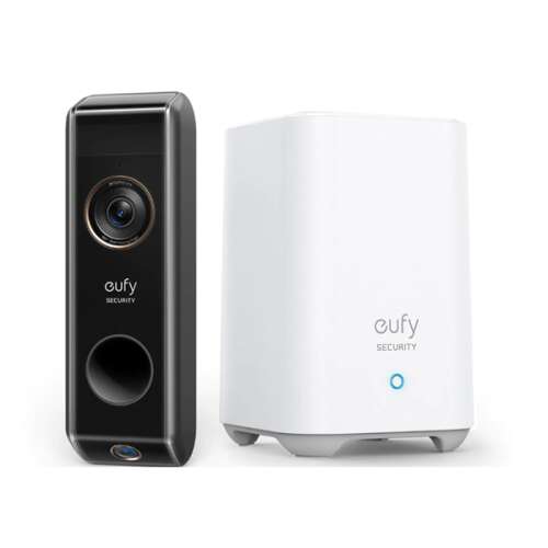 Anker eufy s330 dzwonek do drzwi + panel sterowania, wideodomofon + homebase2, hd(2k), wifi, zewnętrzny - e8213g11 E8213G11 90778313