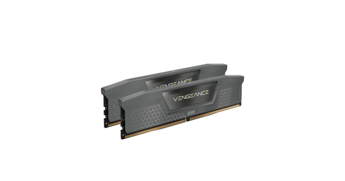 Corsair memory vengeance ddr5 32gb 5600mhz cl40 amd expo (kit of 2), grey  CMK32GX5M2B5600Z40