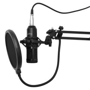 Media-tech Studio- und Streaming-Mikrofon, schwarz MT397K 90778857 Gamer Kopfhörer