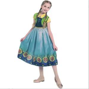 Anna Hercegnő Jelmez Lányoknak - 90-110 cm