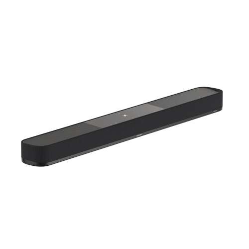 Sennheiser AMBEO Soundbar Plus black angled view