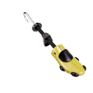 Shoe stretcher, for widening shoes, plastic, size 39-43, black/yellow