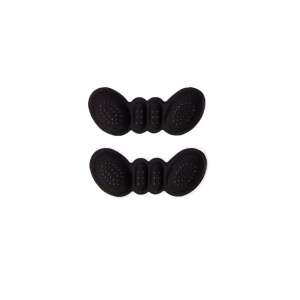 Set 2 branturi adezive pentru calcaie, spuma si poliester, 9.5 x 4 cm, grosime 6 mm, negru 90780528 Talpici