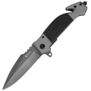 Foxter survival knife, 23 cm, stainless steel and plastic, with belt clip - Hunting & Survival Knife