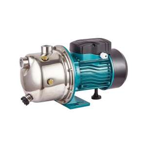 DDT JS100 önfelszívó felületi szivattyú, 2200W, 3000l/h, rozsdamentes acél, kert öntözéséhez, öntözéshez és háztartási vízellátáshoz - Öntözés