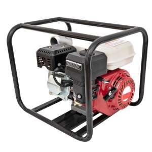 Benzinszivattyú Professional 2" 6,5 LE benzinmotoros vízszivattyú, 4 ütemű motor, 2 hüvelykes szívó és kisötési nyílás, 28m emelőmagasság, 30m³/h áramlási sebesség, 8m szívómélység - DDT