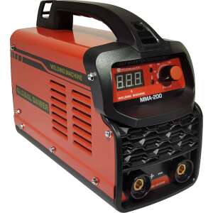 Global Dawer MMA-200 inverter hegesztőgép, piros és fekete, IGBT technológiával - DDT