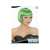Zöld bob paróka, Kleopátra jelmez kiegészítő, Quality Wig márka