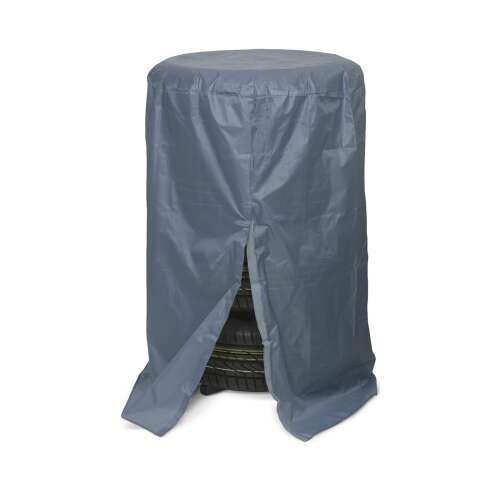 MNC Kerék szett takaró, szürke, védi a gumiabroncsokat a portól és a szennyeződéstől, ideális keréktartó állványokhoz