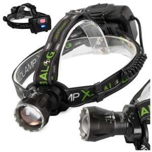 Bailong led čelovka xhp160 powerbanka zoom