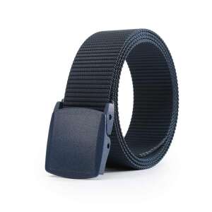 Centură tactică albastră cu cataramă din plastic - Curele pentru bărbați