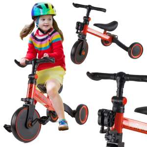 Tricicleta TRIKE FIX MINI, 3in1 adaptabila, culoare Rosie 90789601 Biciclete copii