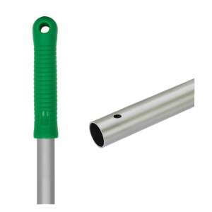 Mâner de mop din aluminiu, lustruit anodizat, verde, 130cm - Partvis și mâner Mop