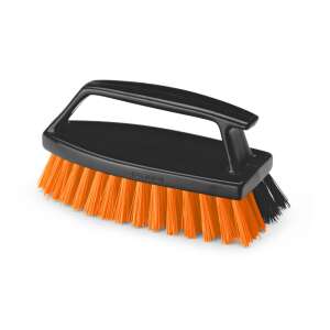 Perie de frecat industrială manuală IGEAX, cu mâner, perii duble - Perie de curățare