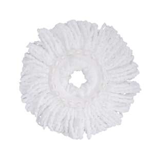 Spin Mop Ersatzkopf für LV-A03, Weiß, Mikrofaser - Moppkopf