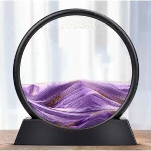 Purple Hourglass Decoration 135192048 - Decoration
