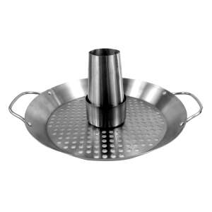 Stojan na pečenie kurčiat z nehrdzavejúcej ocele, 30x36cm, značka M-L - Perfect Home Príslušenstvo pre záhradné grily a pečenie