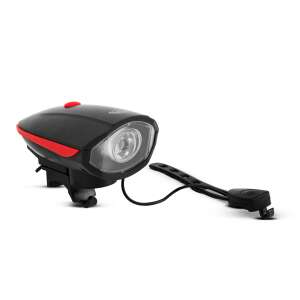 Fahrradlicht mit elektrischer Hupe - XPE LED - 400 mAh - 450 lm - IP55 90801958 Fahrradlichter